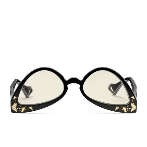 inverted cat eye sunglasses gucci|designer oversized cat eye sunglasses.